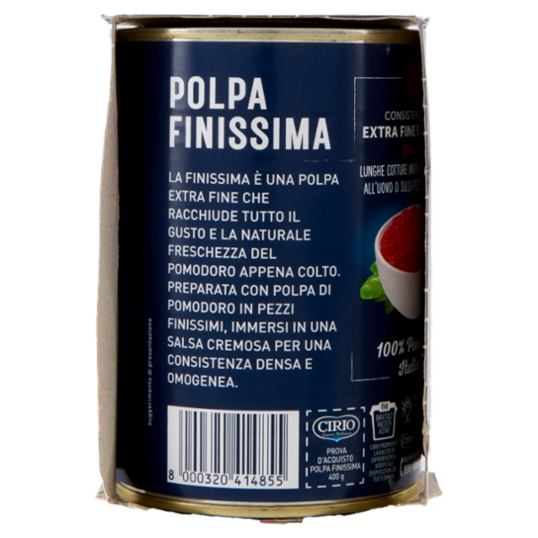 Cirio Polpa Finissima 3 x 400 g