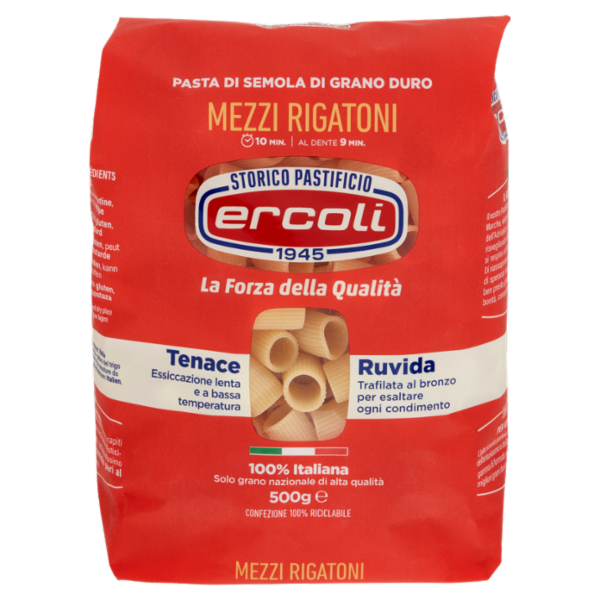 ercoli Mezzi Rigatoni 500 g