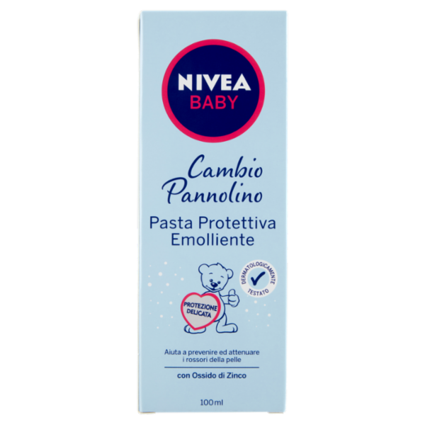 Nivea Baby Cambio Pannolino Pasta Protettiva Emolliente 100 ml