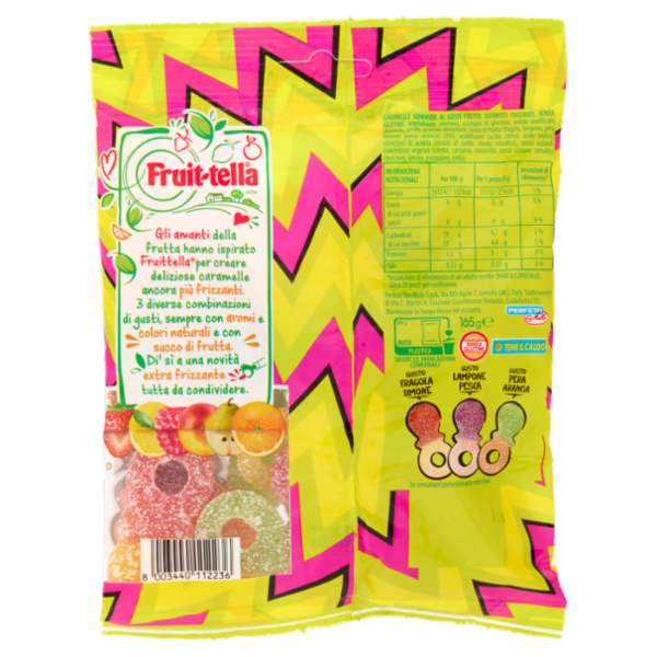 Fruit-tella Extra Frizz Ciucci 165 g