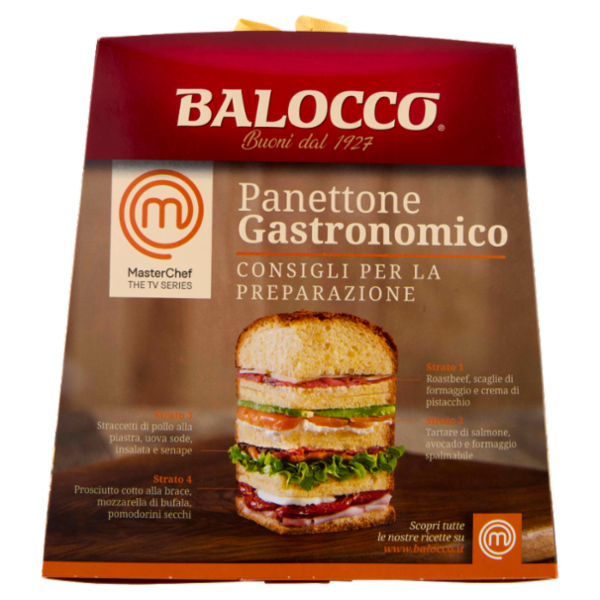 Balocco Panettone Gastronomico da Farcire 800 g