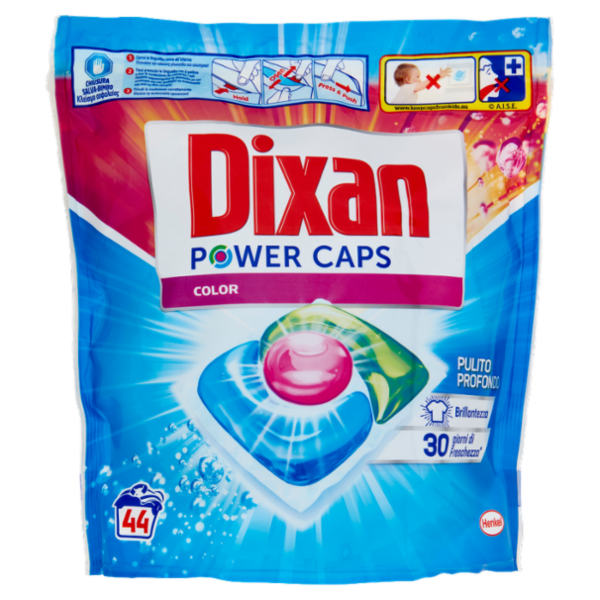 DIXAN Power Caps Color 44pz (616g)