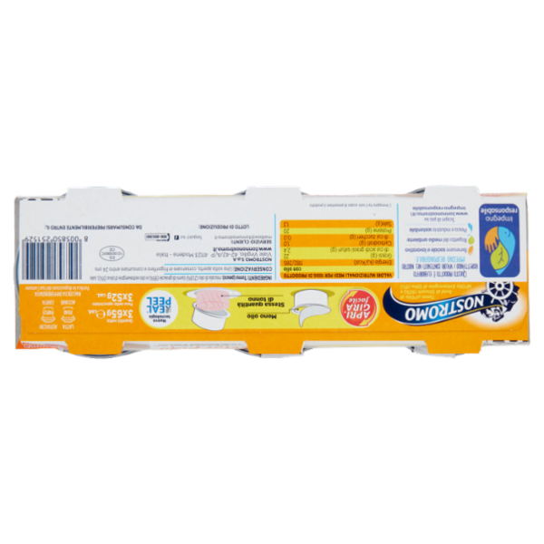 Nostromo il Morbido Tonno all'Olio di semi di Girasole e all'Olio Extravergine di Oliva 3 x 65 g