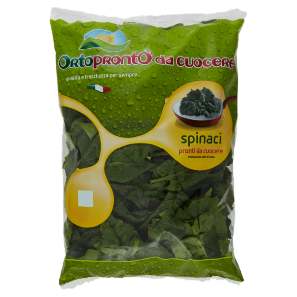 Ortopronto da cuocere spinaci 500 g