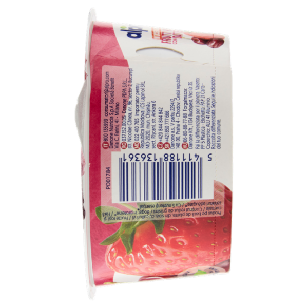ALPRO Alternativa Vegetale allo Yogurt, Frutti Rossi, Senza Lattosio, Senza Conservanti, 135g