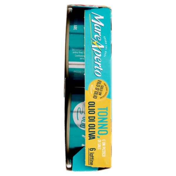Mare Aperto Tonno con solo un filo d'olio 6 x 60 g