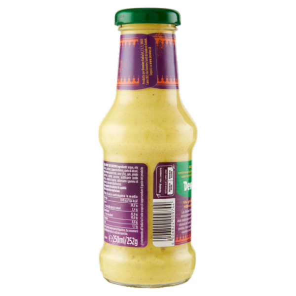 Develey Salsa Curry con curcuma 250 ml