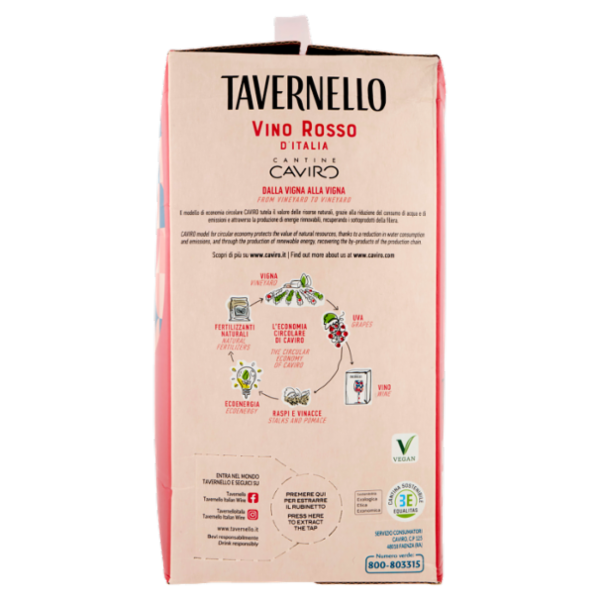 Tavernello Vino Rosso d'Italia 5 L
