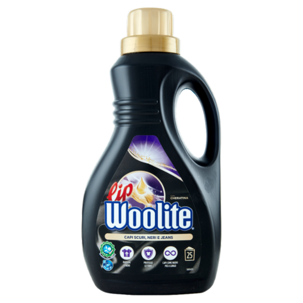 Woolite Detersivo lavatrice Mix Noir per Capi Fini 25 lavaggi 1,5 L