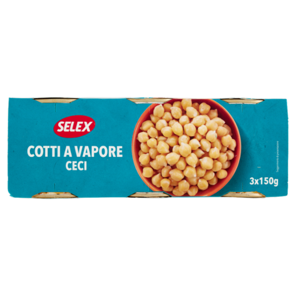 Selex Ceci Cotti a Vapore 3x150 g