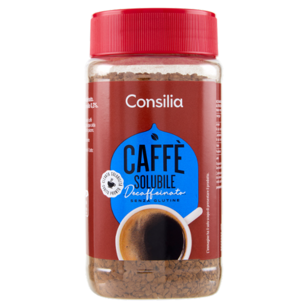 Consilia Caffè Decaffeinato Solubile 100 g