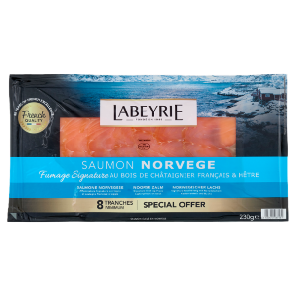 Labeyrie Salmone Affumicato Norvegia Signature 230 g