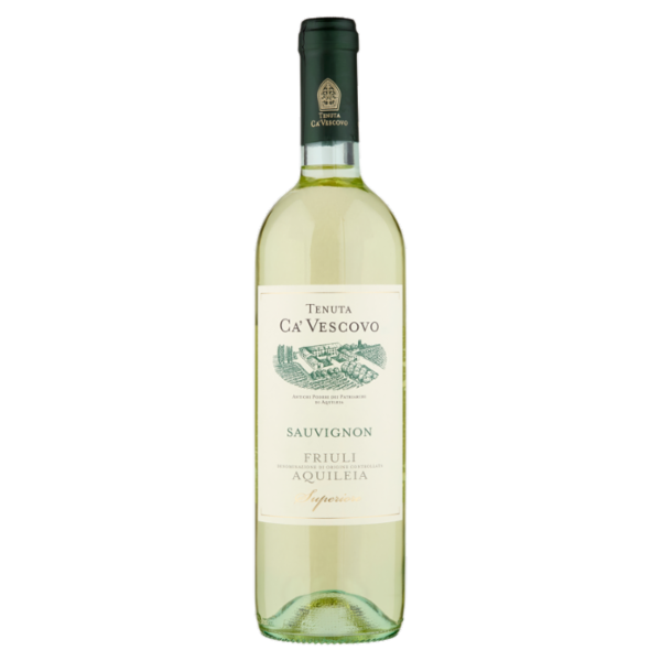 Tenuta Ca' Vescovo Sauvignon Superiore Friuli DOC Aquileia 750 ml