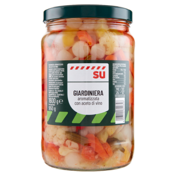 Sù Giardiniera Aromatizzata con Aceto di Vino 1,6 kg