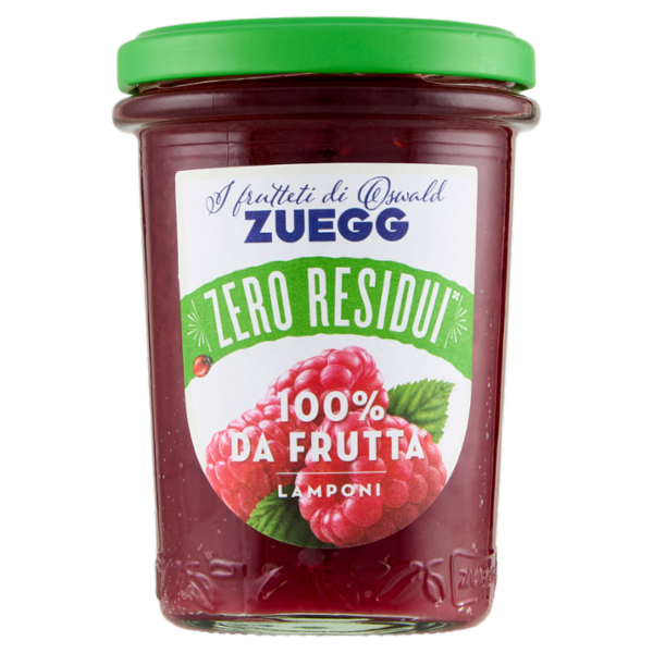 Zuegg I frutteti di Oswald Zuegg Zero Residui° 100% da Frutta* Lamponi 230 g