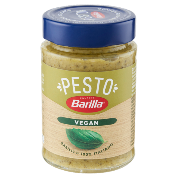 Barilla Pesto Genovese Vegan Condimento e Sugo per Pasta 195 g