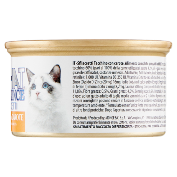 LeChat Excellence Sfilaccetti Tacchino con Carote 80 g