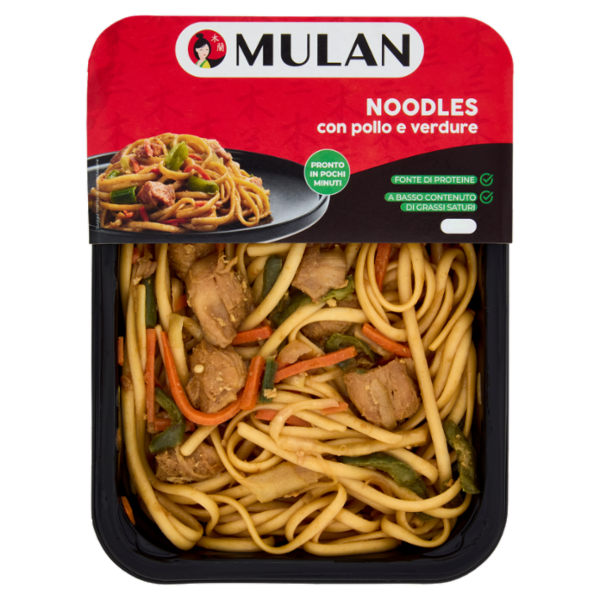 Mulan Noodles con pollo e verdure 200 g