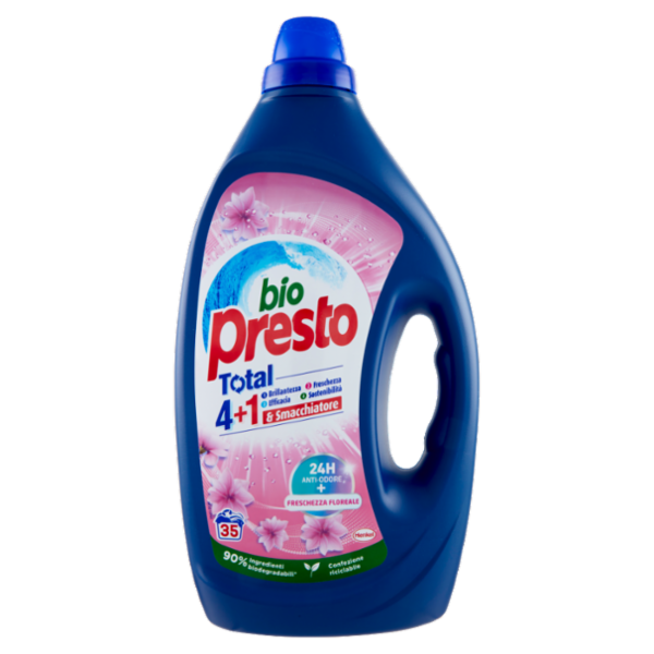 BIO PRESTO Liquido Freschezza Floreale 35 Lavaggi 1.575 ml