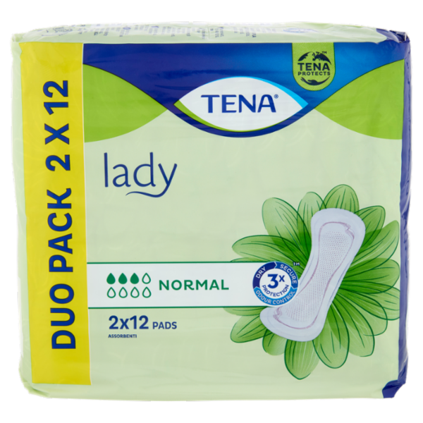 Tena lady Normal Assorbenti 2 x 12 pz