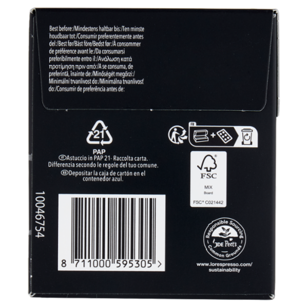 L'OR Onyx 12- 30 Capsule Caffè Compatibili con Macchine Nespresso*® Original 156g