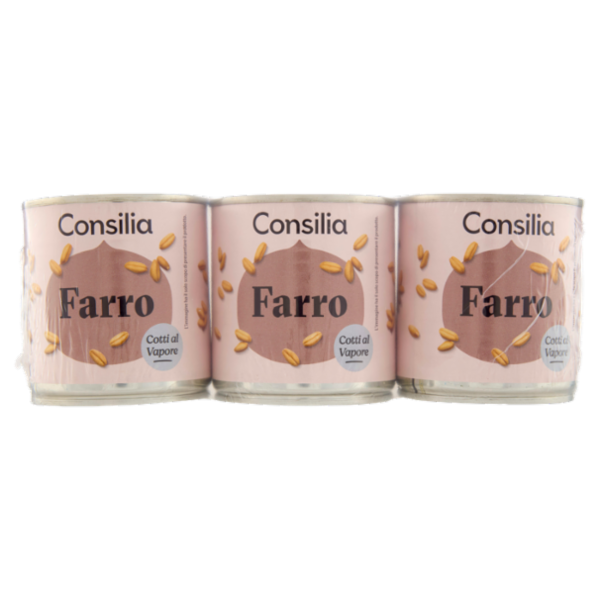 Consilia Farro al Vapore 3x150 g