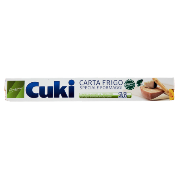 Cuki Conserva Carta Frigo Speciale Formaggi 16 m
