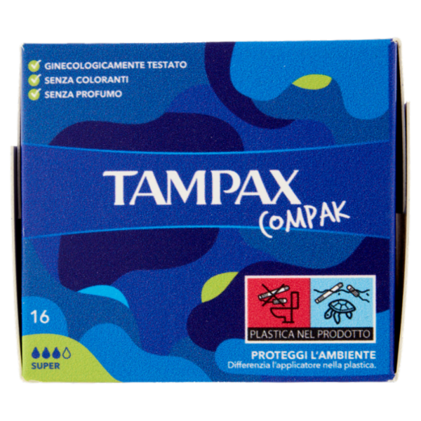 Tampax Compak Super 16 pz