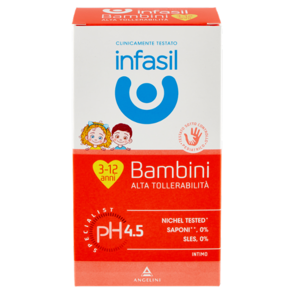 infasil pH Specialist 4.5 Intimo Bambini Alta Tollerabilità 200 ml