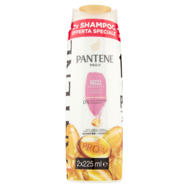 Pantene Pro-V Shampoo Ricci Perfetti 2x225 ml