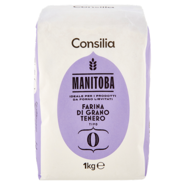 Consilia Farina di Grano Tenero Tipo 0 Manitoba 1 kg