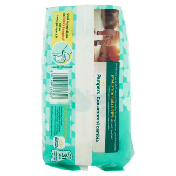 Pampers Baby-dry 2 Mini 31 pz