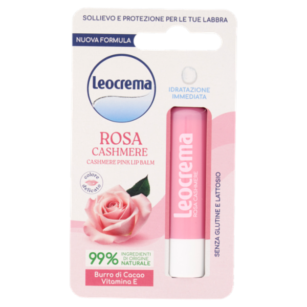 Leocrema Lip Balm Rosa Cashmere 5,5 ml