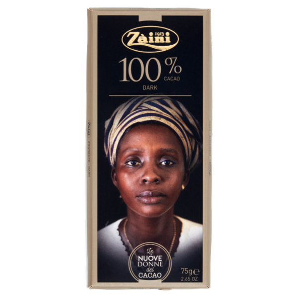 Zàini Le Nuove Donne del Cacao Dark 100% Cacao 75 g
