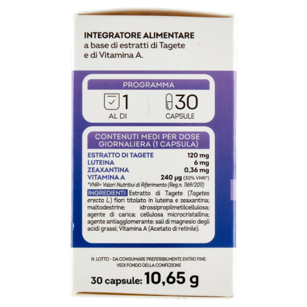 Laboratoires Vitarmonyl Benessere della Vista Tagete 30 capsule 10,65 g
