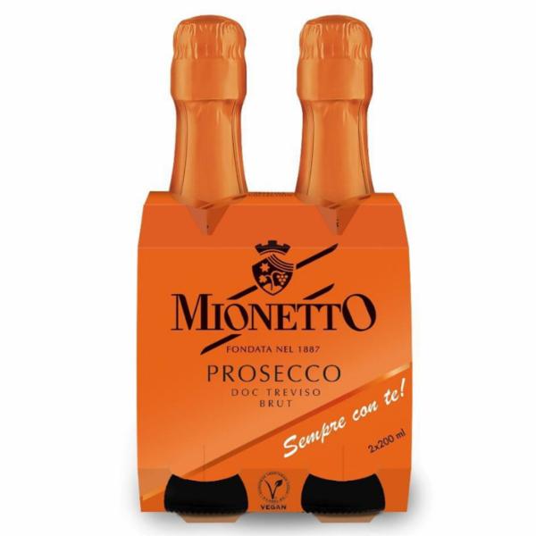 Mionetto Prosecco Doc Treviso Brut 2 X 200 Ml