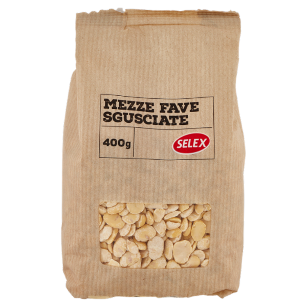 Selex Legumi Secchi Mezze Fave Sgusciate 400 g