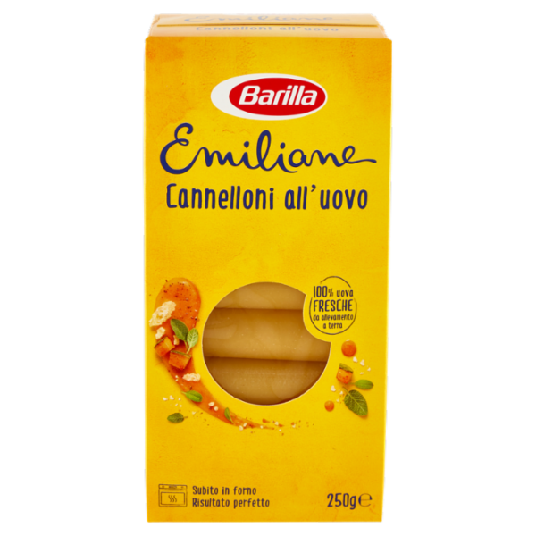 Barilla Emiliane Cannelloni Pasta all'Uovo 250 g