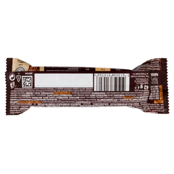 LION Wafer con Caramello e Cereali ricoperto di Cioccolato al Latte Snack 42g