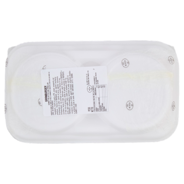 Amadori Gran Burger con filetti di pollo 0,280 kg