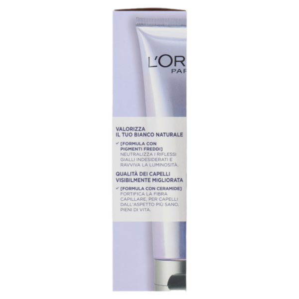 L'Oréal Paris Cool Silver Bianco Perla Trattamento Ravvivante, per Capelli Bianchi, 114 ml