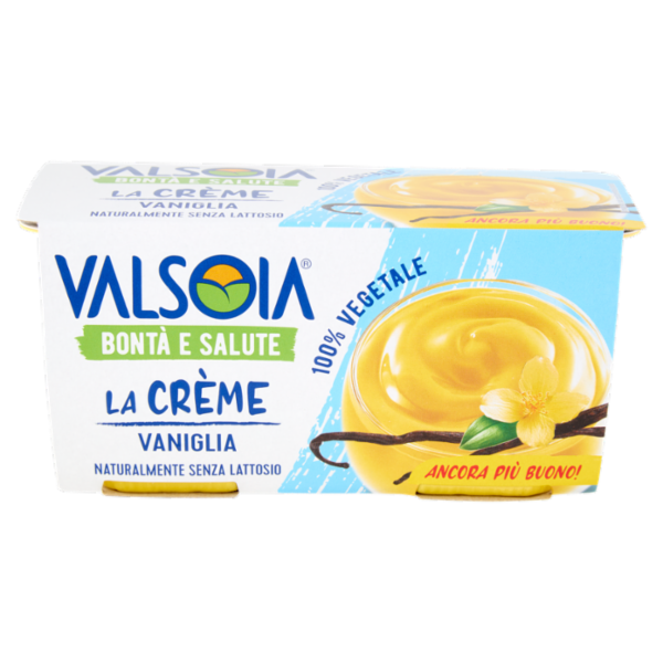 Valsoia Bontà e Salute la Crème Vaniglia 2 x 115 g