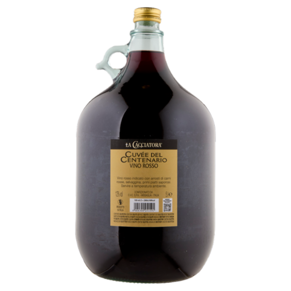 La Cacciatora Cuvée del Centenario Vino Rosso 5 l