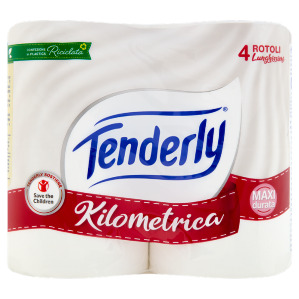 Tenderly Kilometrica Rotoli Lunghissimi 4 pz