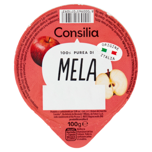 Consilia Polpa di Mela 100 g