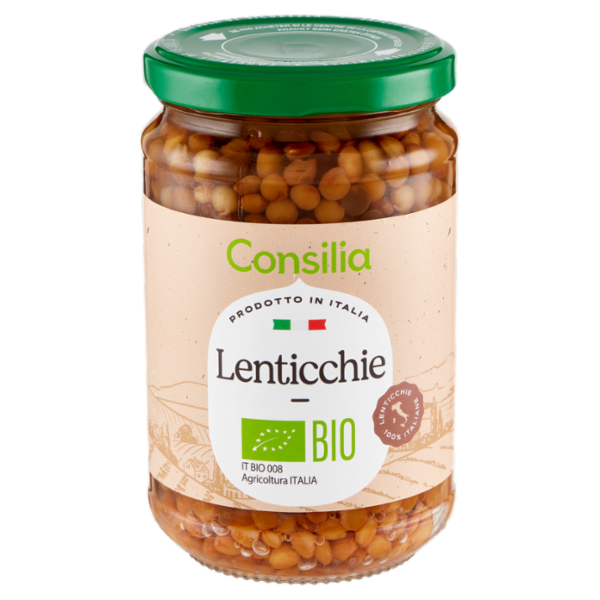 Consilia Lenticchie Lessate Italiane Biologiche 300 g