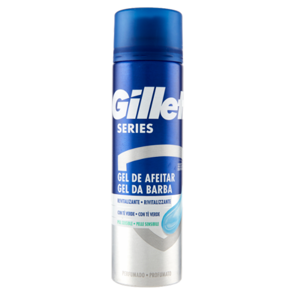 Gillette Series Gel da Barba Rivitalizzante, 200ml