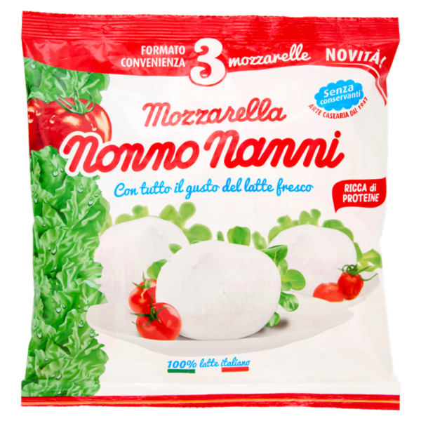 Nonno Nanni Mozzarella 3 x 125 g