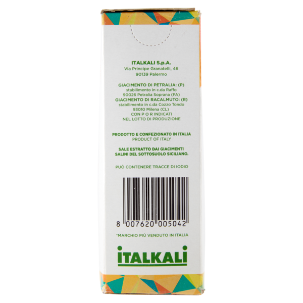 Italkali sale alimentare Grosso naturale 1000 g