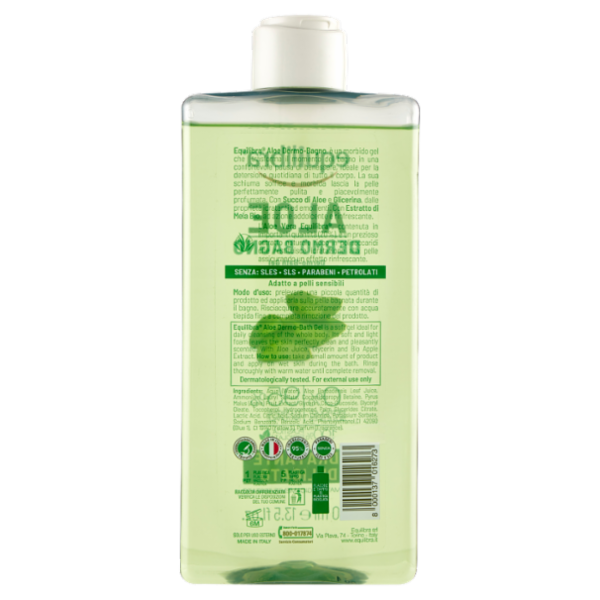 equilibra Aloe Dermo Bagno Idratante Delicato 400 ml